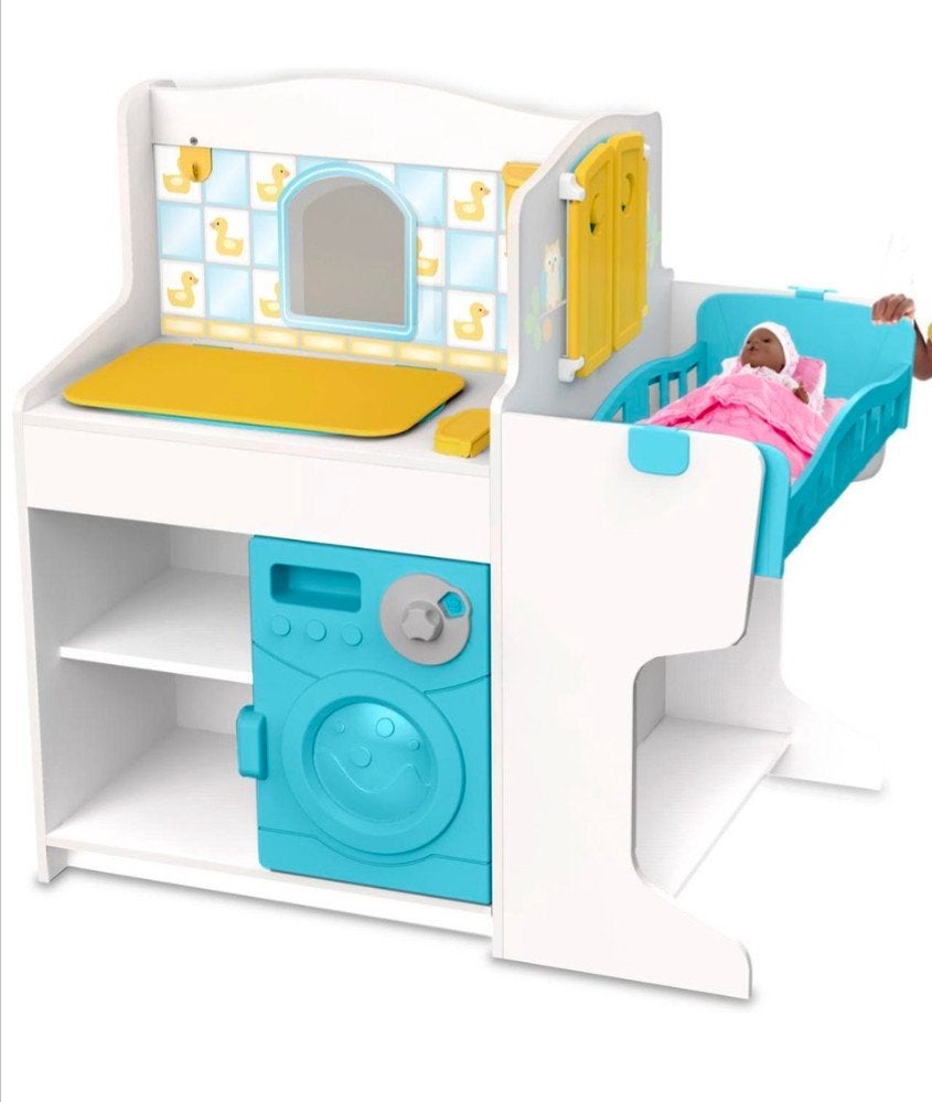 Melissa & Doug Verzorgingsstation voor poppen, Ophalen, Zo goed als nieuw, Ontdekken