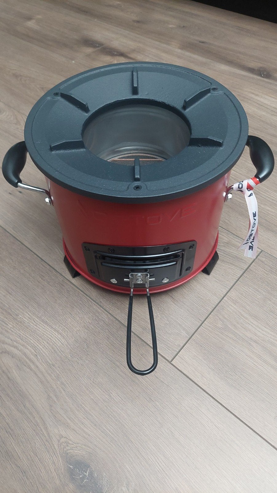 Ostove Rocket Stove - Cherry Red, Ophalen of Verzenden, Nieuw, Ostove