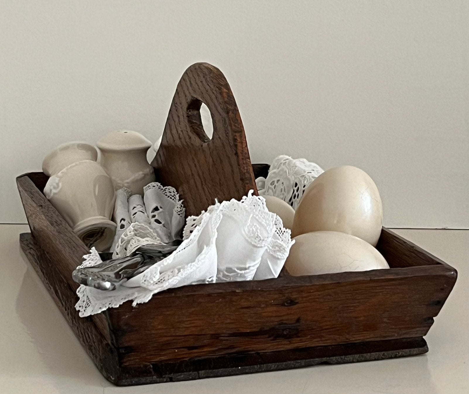 Antieke Bestekbak, Antiek en Kunst, Ophalen of Verzenden
