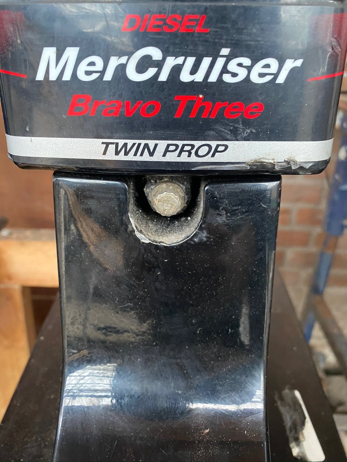 Mercruiser Bravo Diesel staartstuk, Watersport en Boten, Ophalen, Zo goed als nieuw, Diesel, 30 pk of meer