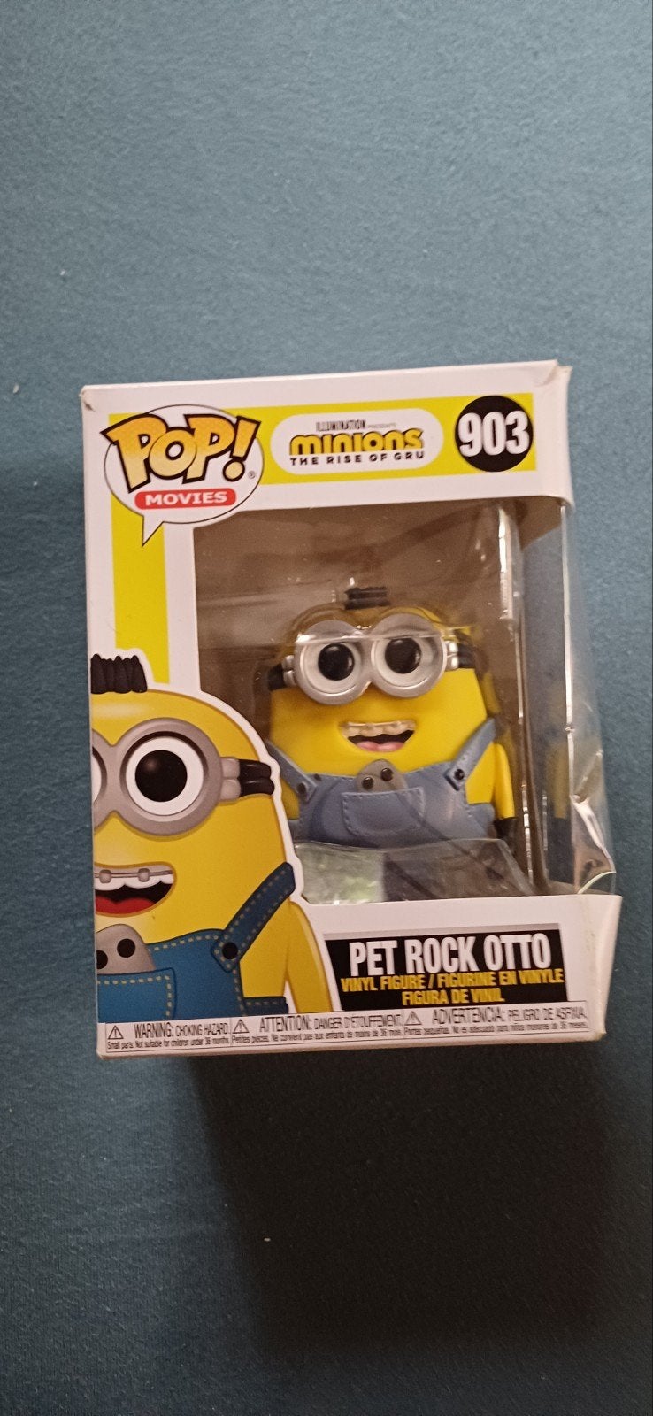Minions pet rock otto funko pop, Ophalen of Verzenden, Gebruikt