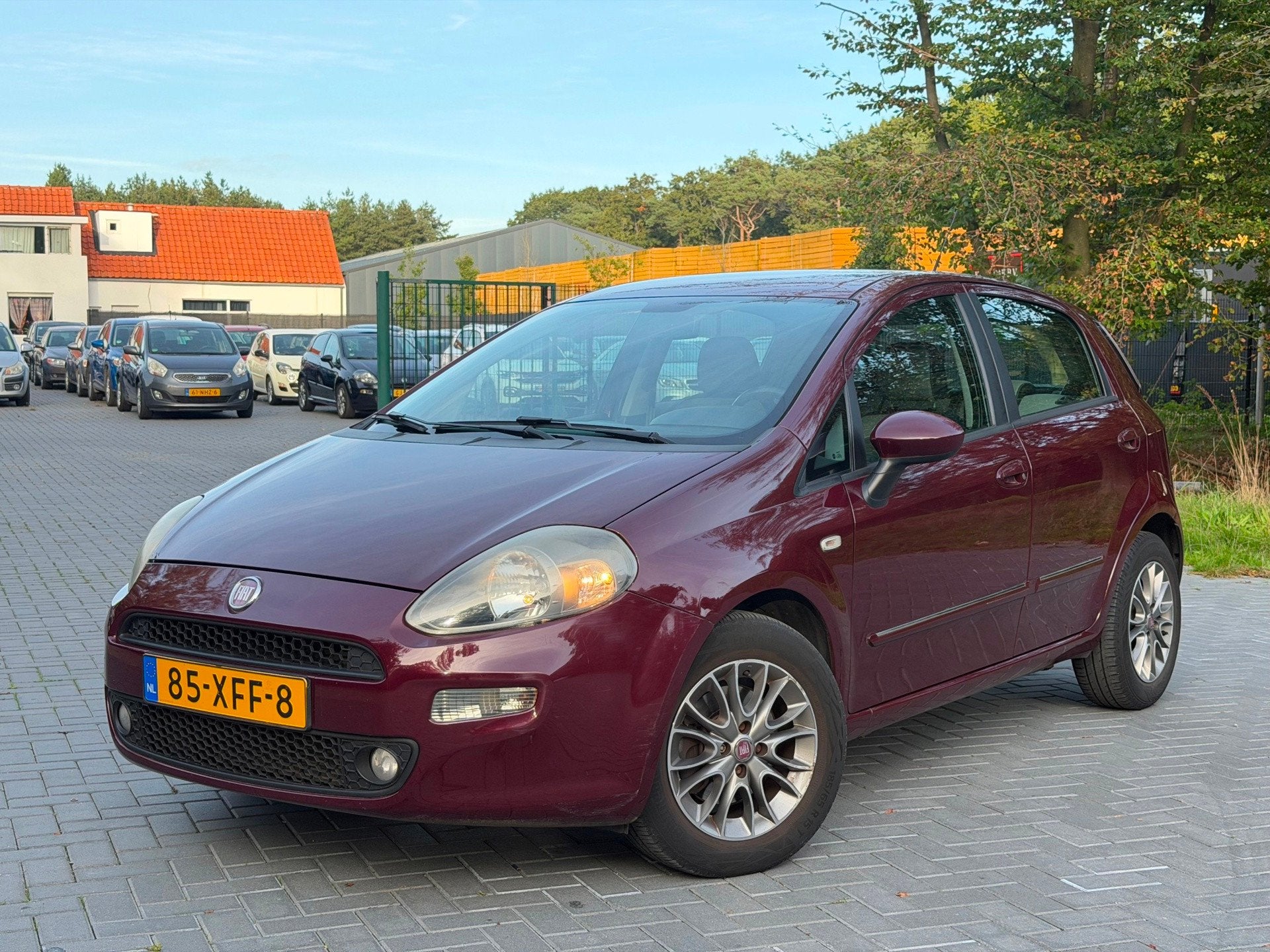 Fiat Punto Evo 1.3 M-Jet Easy/Clima/Cruise/5Drs, Auto's, Voorwielaandrijving, Euro 5, Gebruikt, 4 cilinders