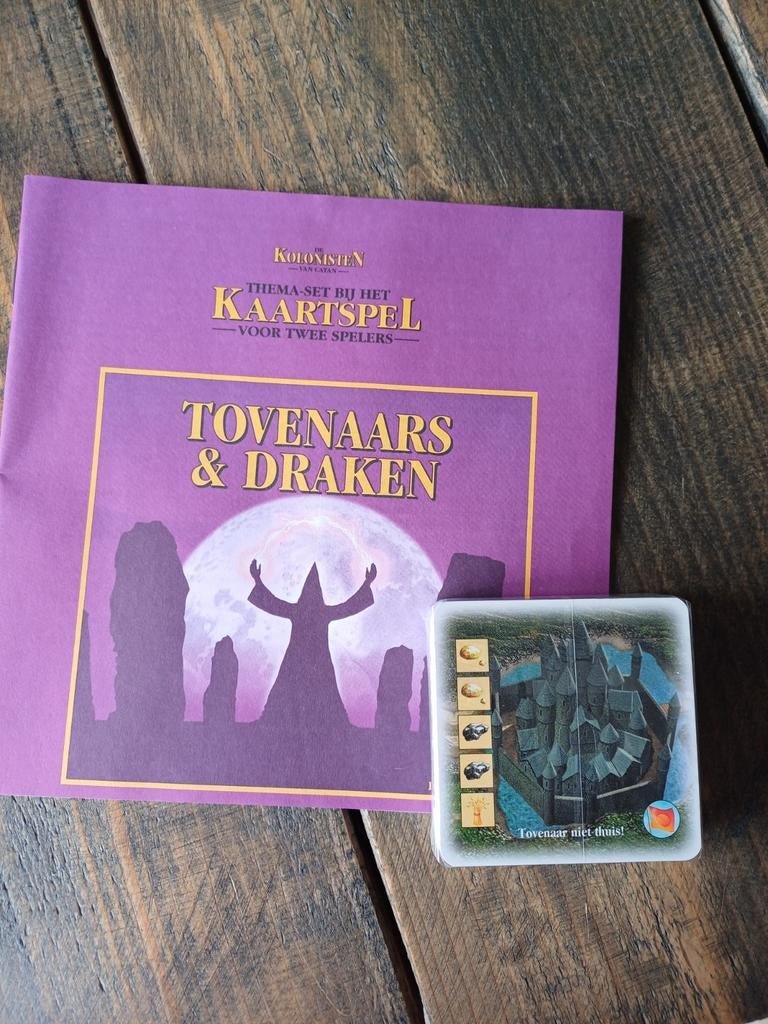 Kolonisten van Catan Kaartspel: Tovenaars & Draken, Hobby en Vrije tijd, Gezelschapsspellen | Kaartspellen, Ophalen of Verzenden