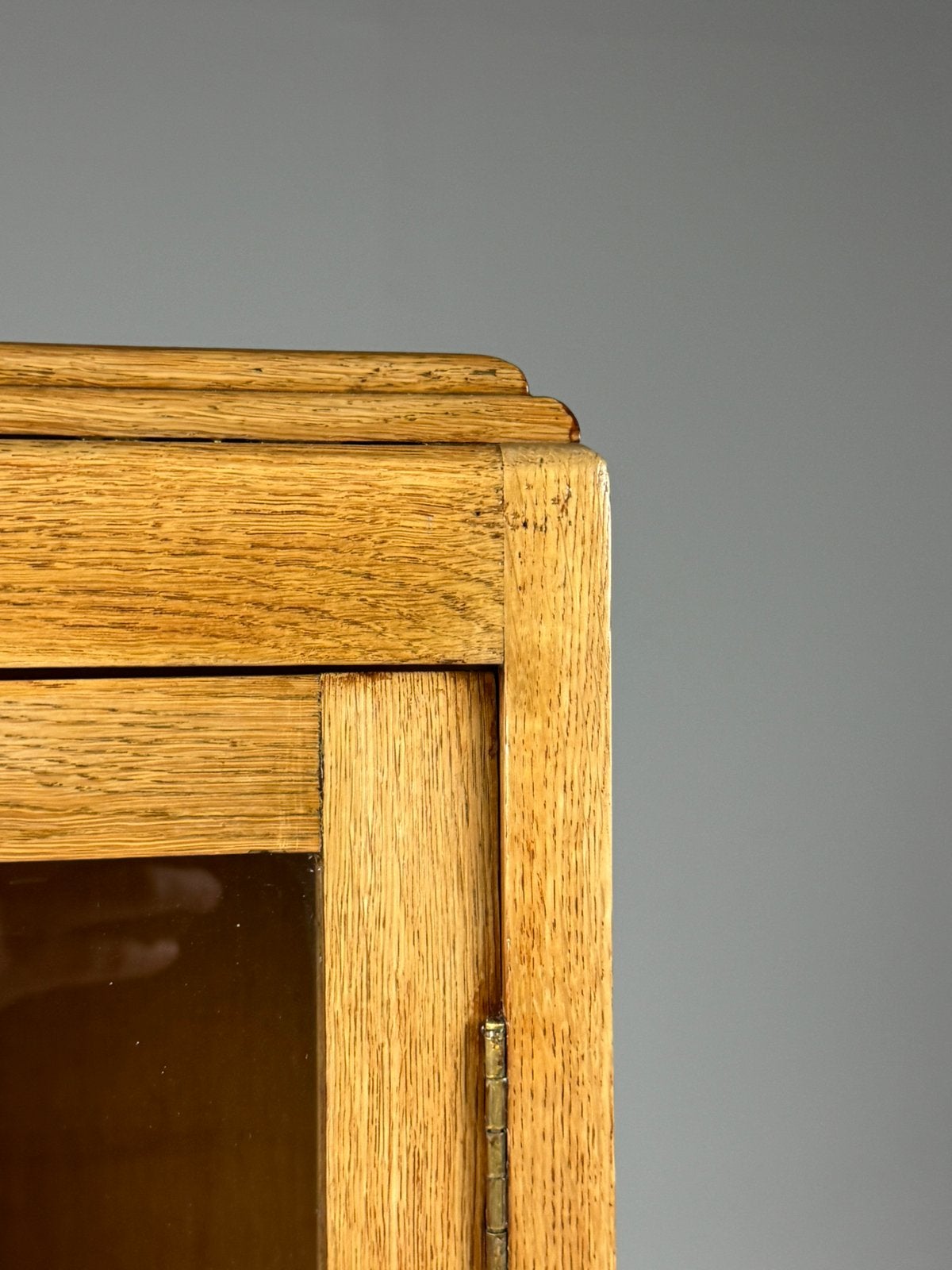 Art Deco boekenkastje eiken, Ophalen of Verzenden