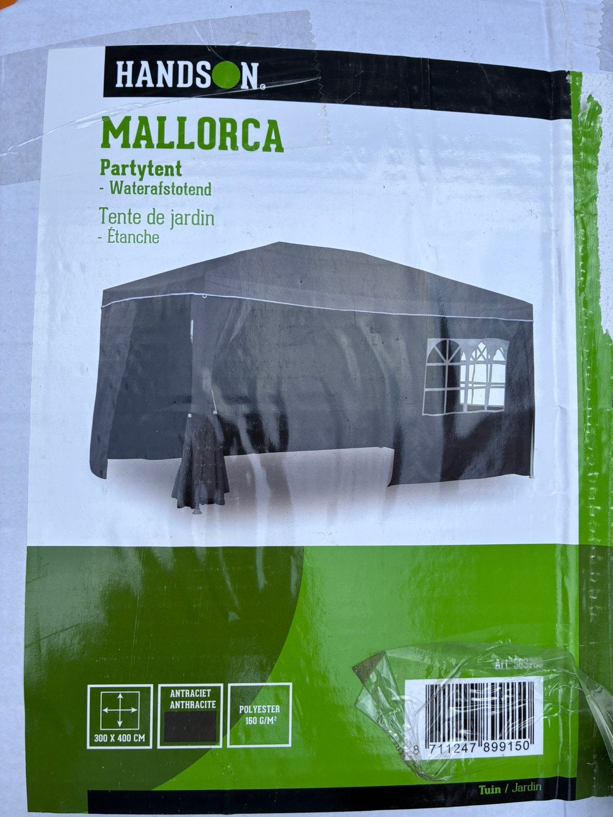 Partytent 3x4 meter, Tuin en Terras, Ophalen, Zo goed als nieuw, Minder dan 5 meter, Partytent