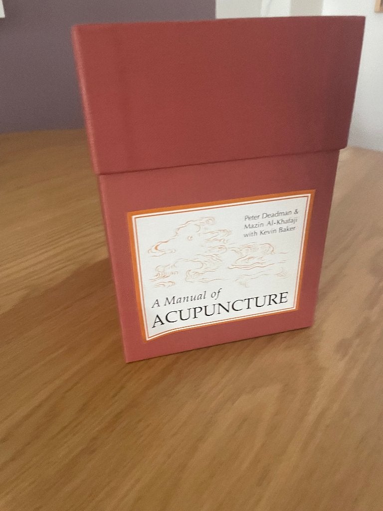 A Manual Of Acupuncture Point Cards, Ophalen of Verzenden, Zo goed als nieuw