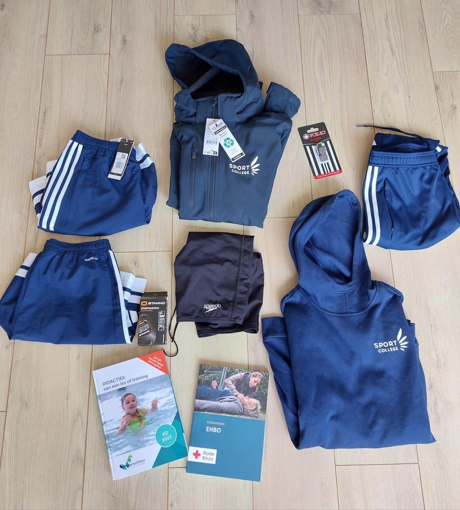 Pakket Sportcollege ROC Midden Nederland, Boeken, Studieboeken en Cursussen, Zo goed als nieuw, MBO, Beta, Ophalen of Verzenden