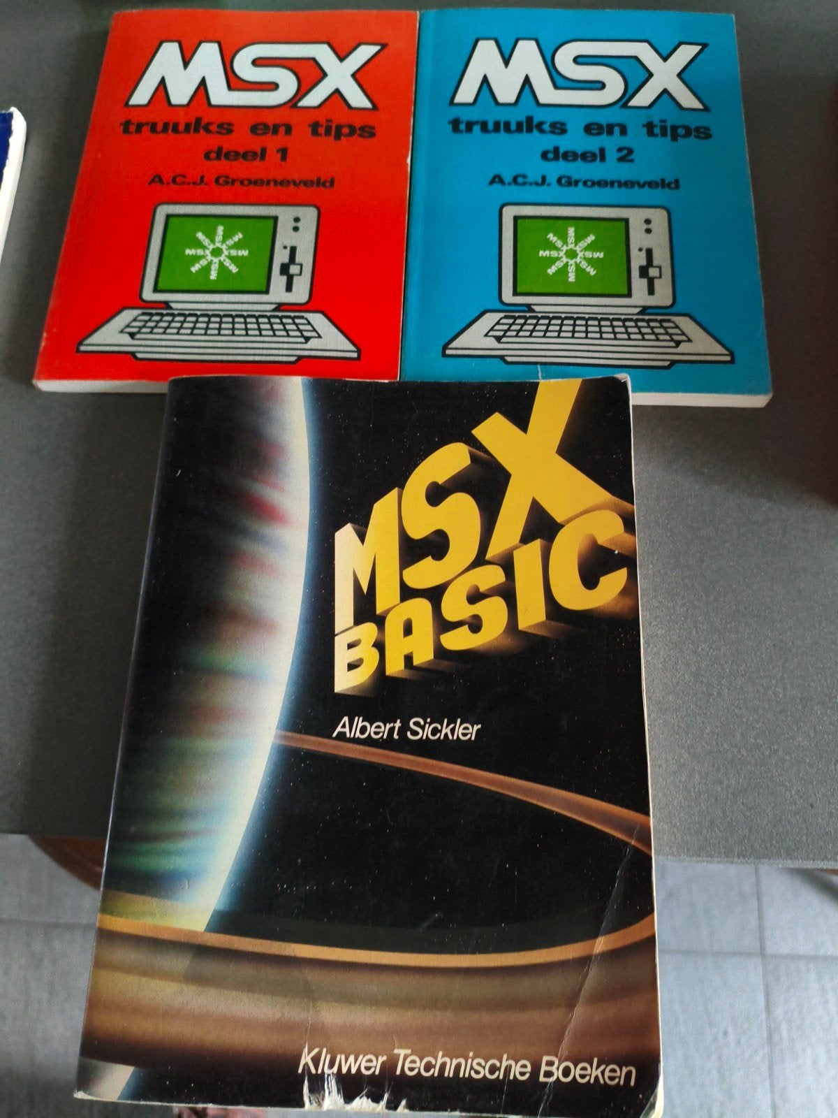 3 msx boeken ., Ophalen of Verzenden