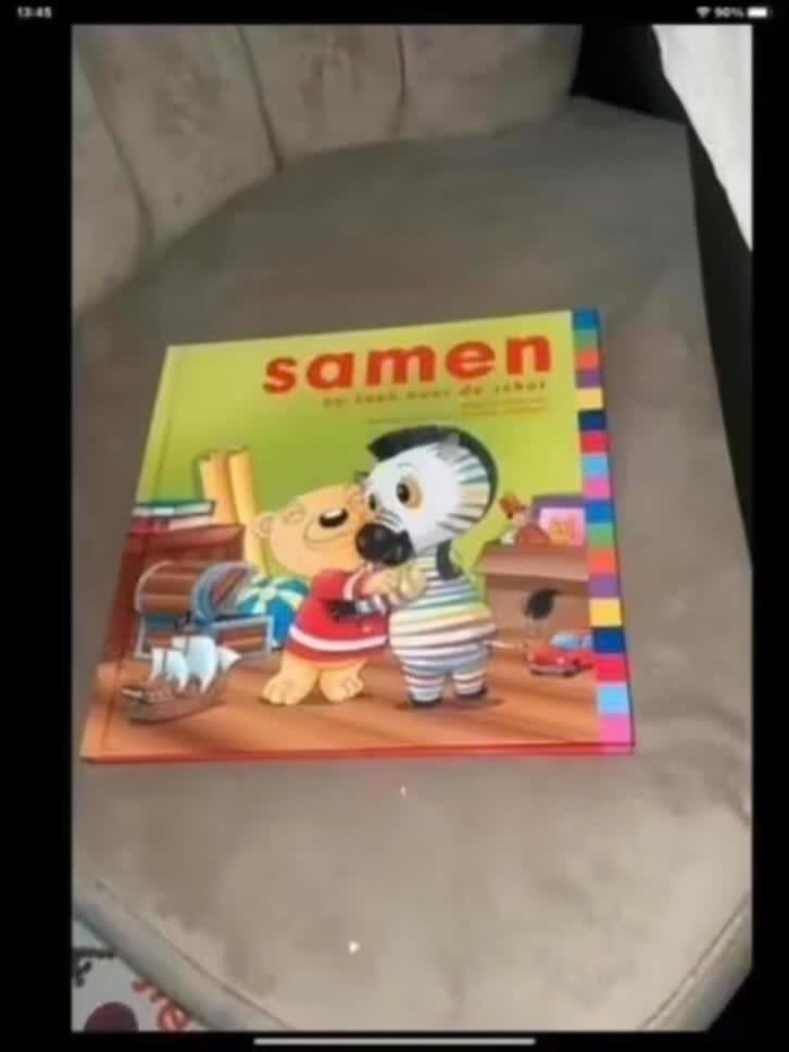 Samen op zoek naar de schat, Boeken, Verzenden, Fictie algemeen