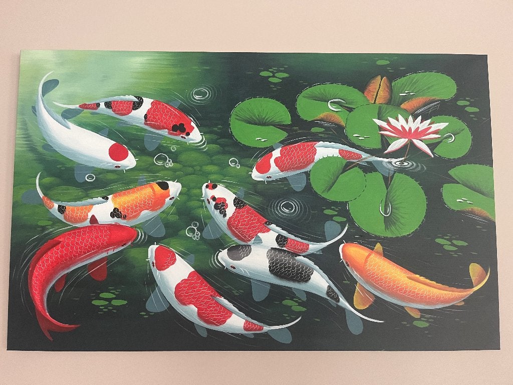 Schilderij canvas, Ophalen of Verzenden, Zo goed als nieuw, Schilderij