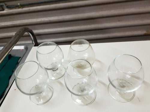 cognac glazen 5 stuks, Ophalen of Verzenden, 'T Olde Gre-j, Info@toldegrej.nl, Endepoelstraat 20f Didam