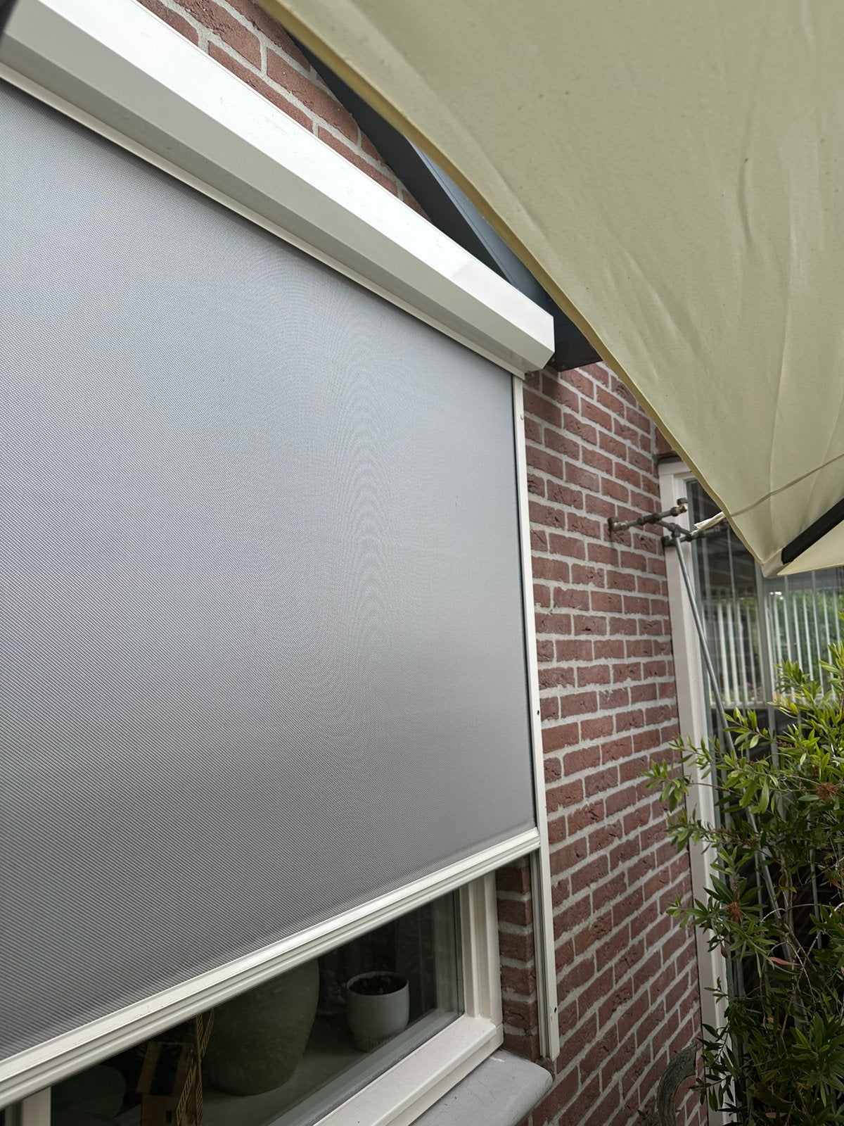 Nette ritsscreen, Ophalen of Verzenden, Zo goed als nieuw, Knikarmscherm