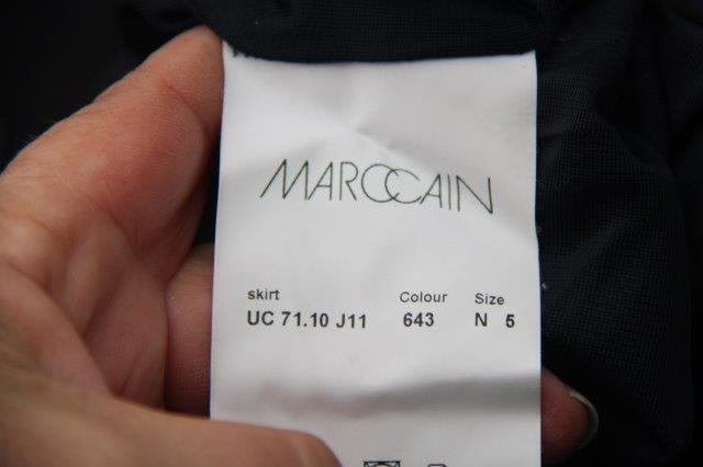 Rok zwart/ roze Marccain mt N5 (L-42) Vaste prijs OPRUIMING, Kleding | Dames, Rokken, Zwart, Maat 42/44 (L), Ophalen of Verzenden