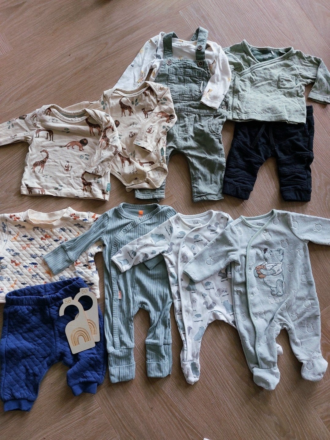 Setje 1 - Babykleding pakket maat 50/56, Ophalen, Zo goed als nieuw, Maat 50