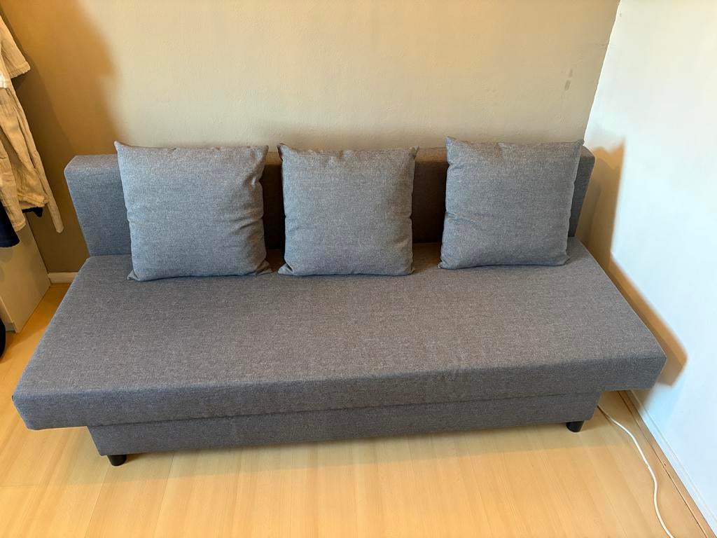 Comfortabele en praktische slaapbank älvdalen Ikea, Ophalen, Tweepersoons, Zo goed als nieuw, Overige maten