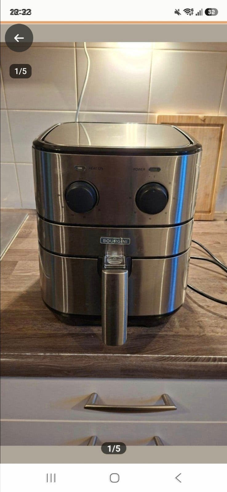 airfryer, Ophalen, Zo goed als nieuw, Airfryer XL