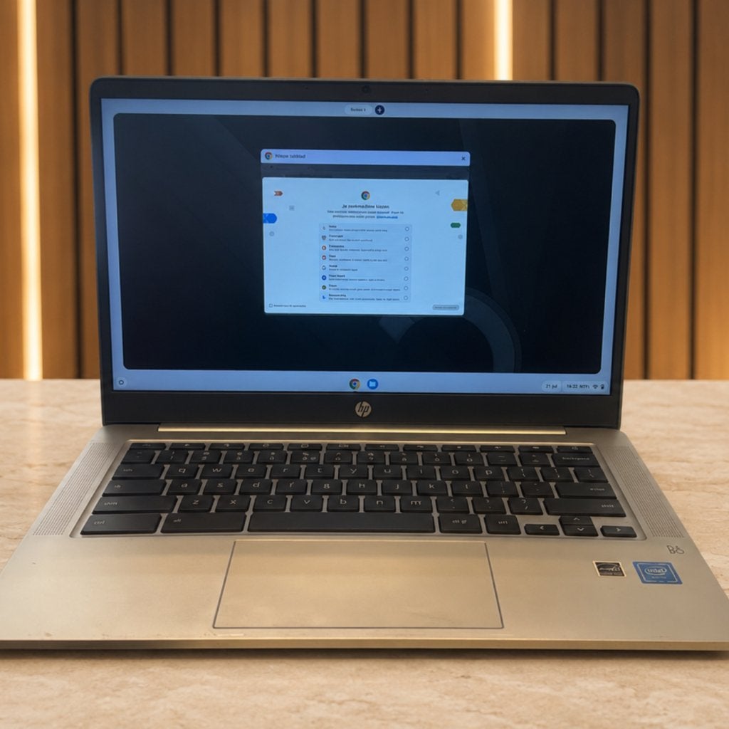 HP 14A-NA0153ND 4GB Chromebook - In Nette Staat, Computers en Software, HP, Zo goed als nieuw, Support@hp.com, 1501 Page Mill Road
Palo Alto, CA 94304
USA