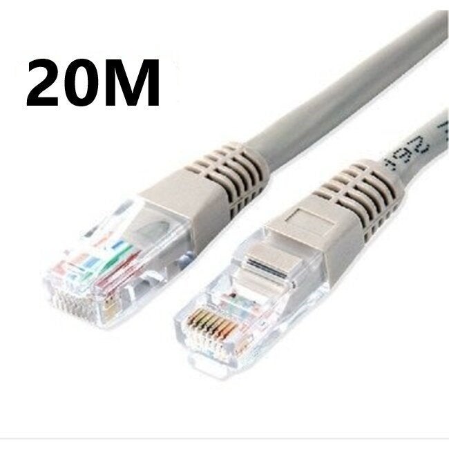 U6-G20 CAT6 UTP Netwerkkabel RJ45 Male 20.00 m, Ophalen of Verzenden, Nieuw