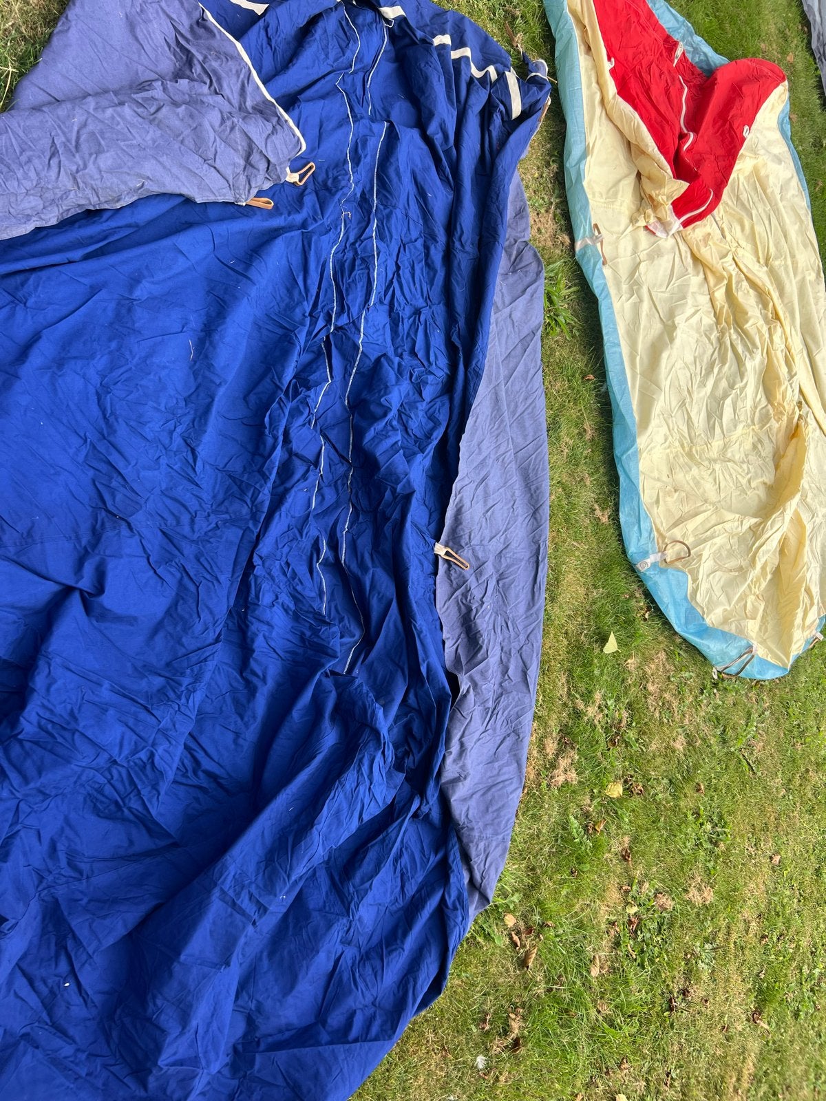 Retro katonoenen 2 persoons tent, Ophalen, Gebruikt, Meer dan 6