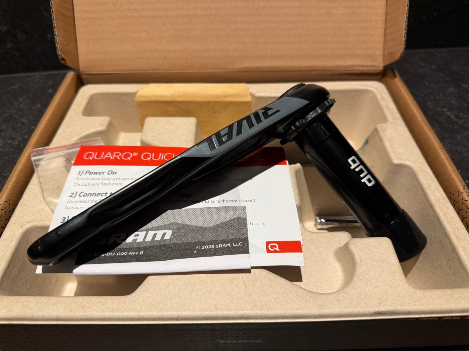 SRAM Rival E1 DUB Powermeter 172,5, Crankstel of Pedalen, Gebruikt, Gravelbike, Ophalen of Verzenden