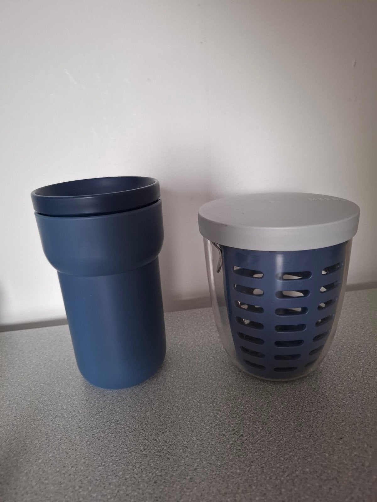 Mepal fruit/veggie pot & Reisbeker, Ophalen of Verzenden, Nieuw