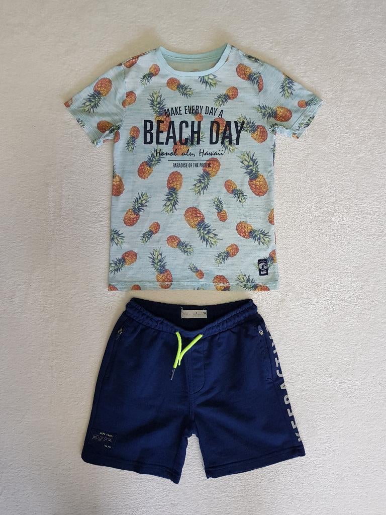 Super tof ananas shirt van de WE in maat 122-128., Verzenden, Zo goed als nieuw, Shirt of Longsleeve, Jongen