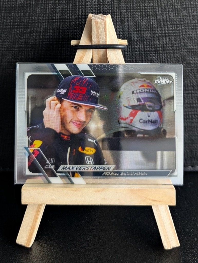 2021 topps Chrome f1 Max verstappen #43, Ophalen of Verzenden, Zo goed als nieuw, Formule 1