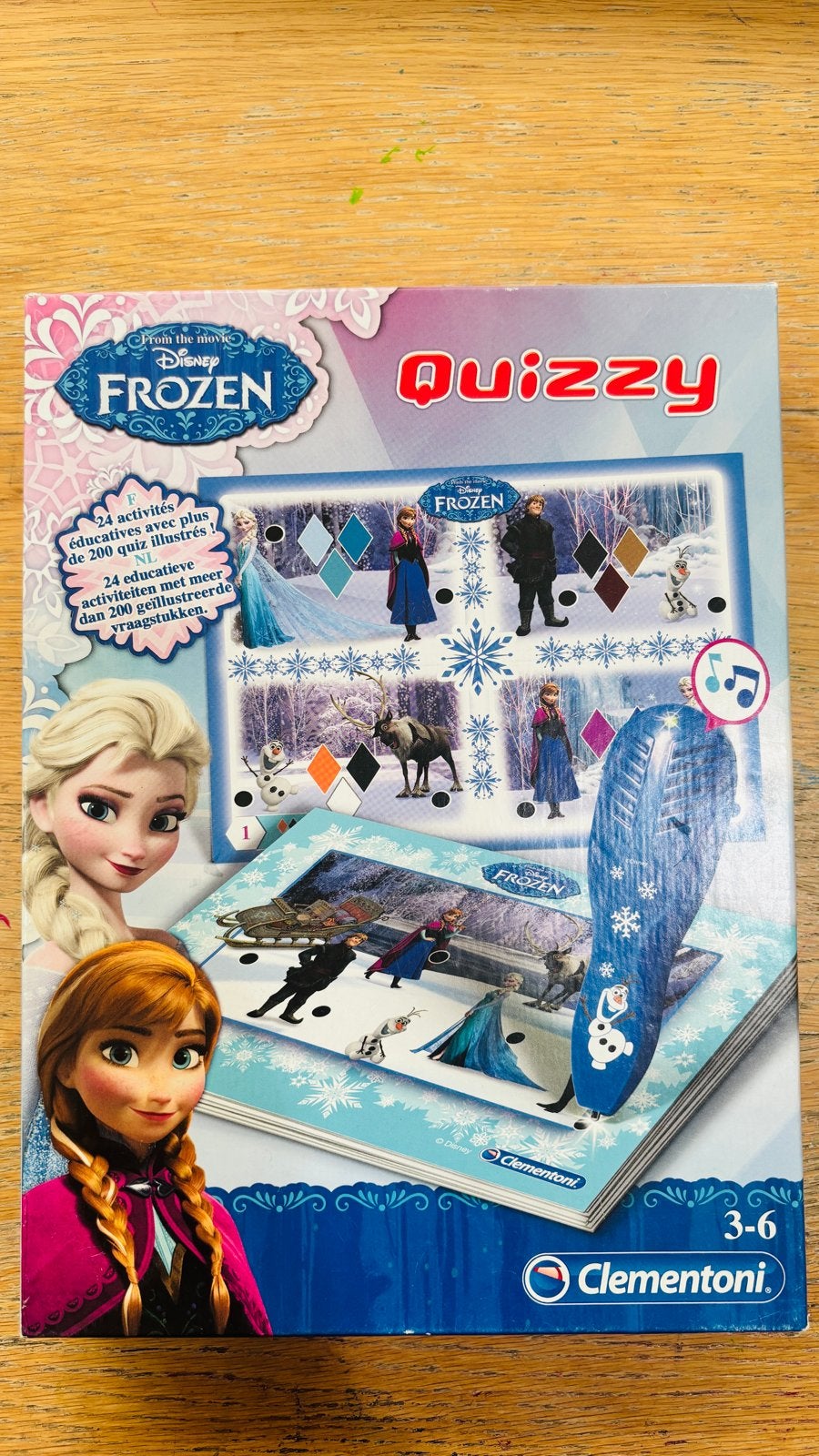 Quizzy Disney Frozen + Woezel en Pip educatief spel, Kinderen en Baby's, Speelgoed | Educatief en Creatief, Ophalen, Gebruikt