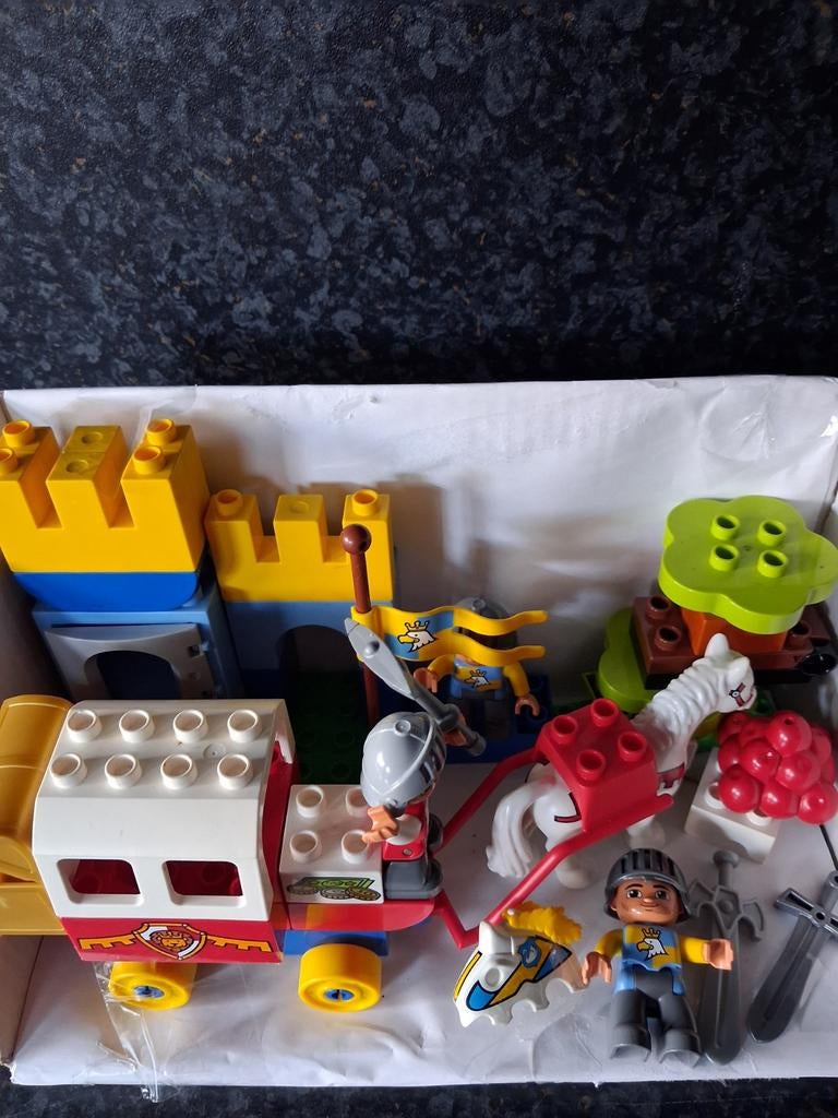 Duplo ridder thema in nieuwstaat, Ophalen, Zo goed als nieuw, Duplo