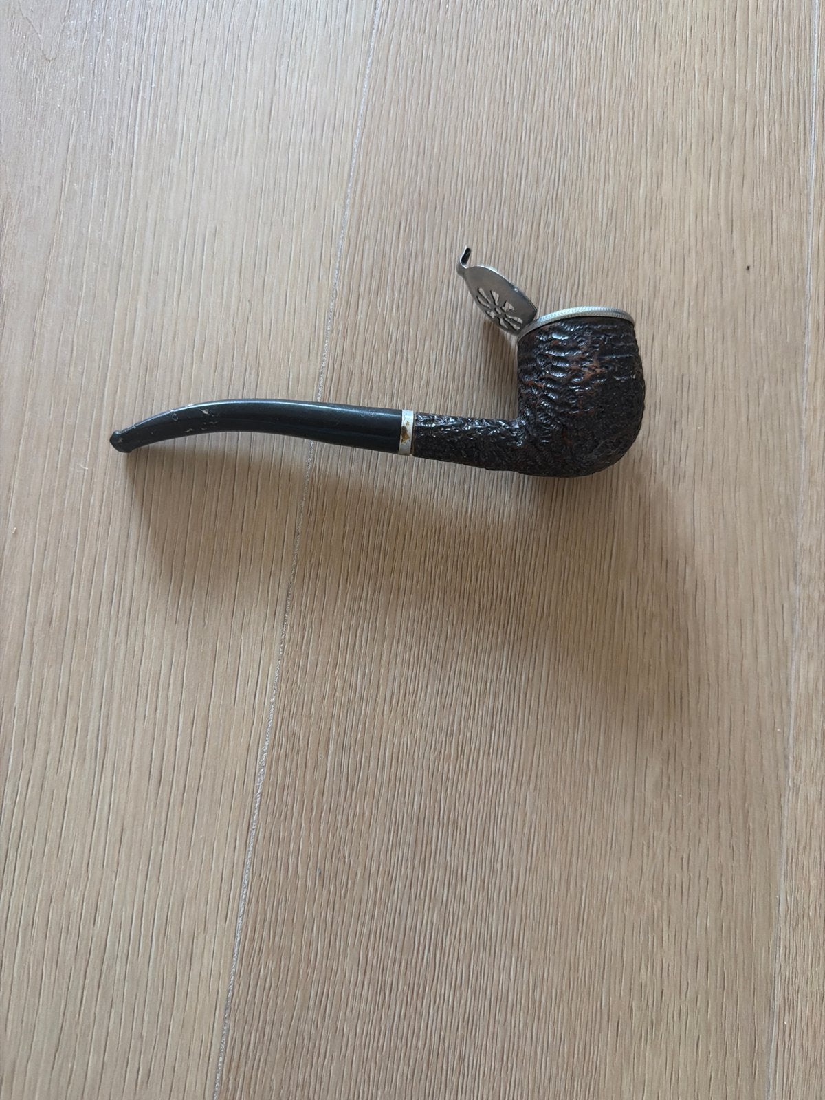 Vintage tabakspijp met deksel - Gebruikt, Ophalen of Verzenden, Gebruikt, (Water)pijp