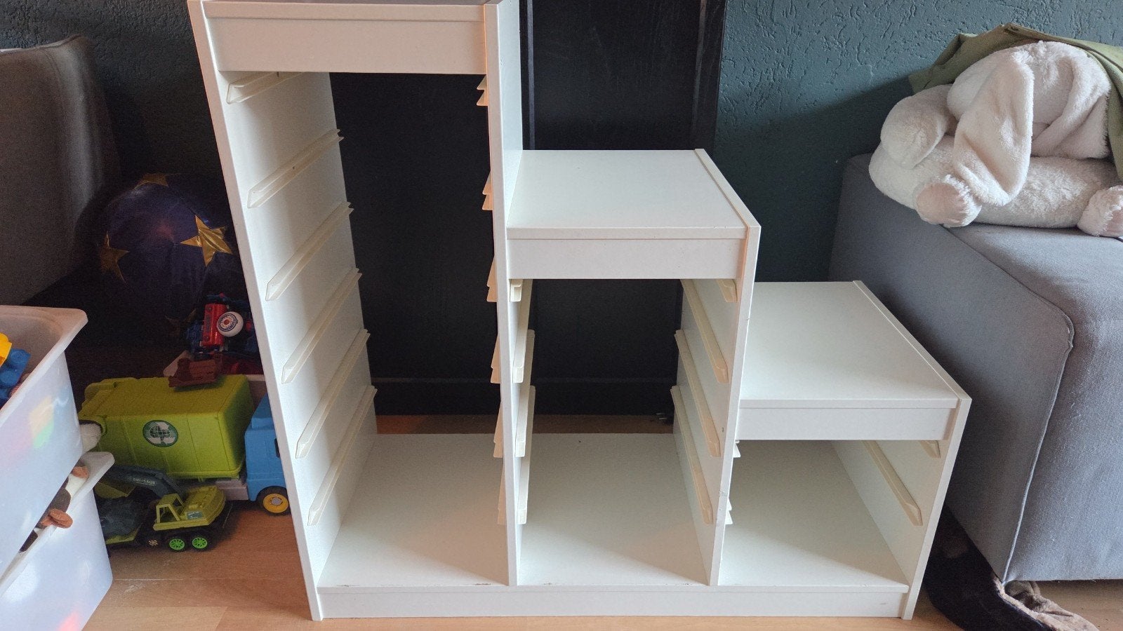 Kallax kast, Ophalen