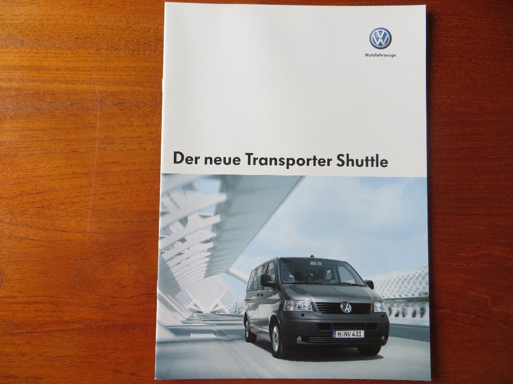 Volkswagen Transporter Shuttle der neue (dec. 2003), Ophalen of Verzenden, Nieuw, Volkswagen