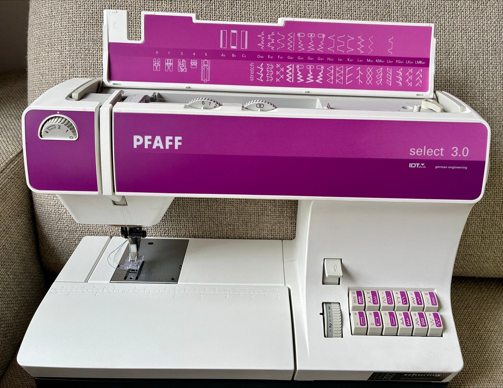 Pfaff Select 3.0 IDT naaimachine | Zo goed als nieuw, Ophalen of Verzenden, Zo goed als nieuw, Naaimachine, Pfaff