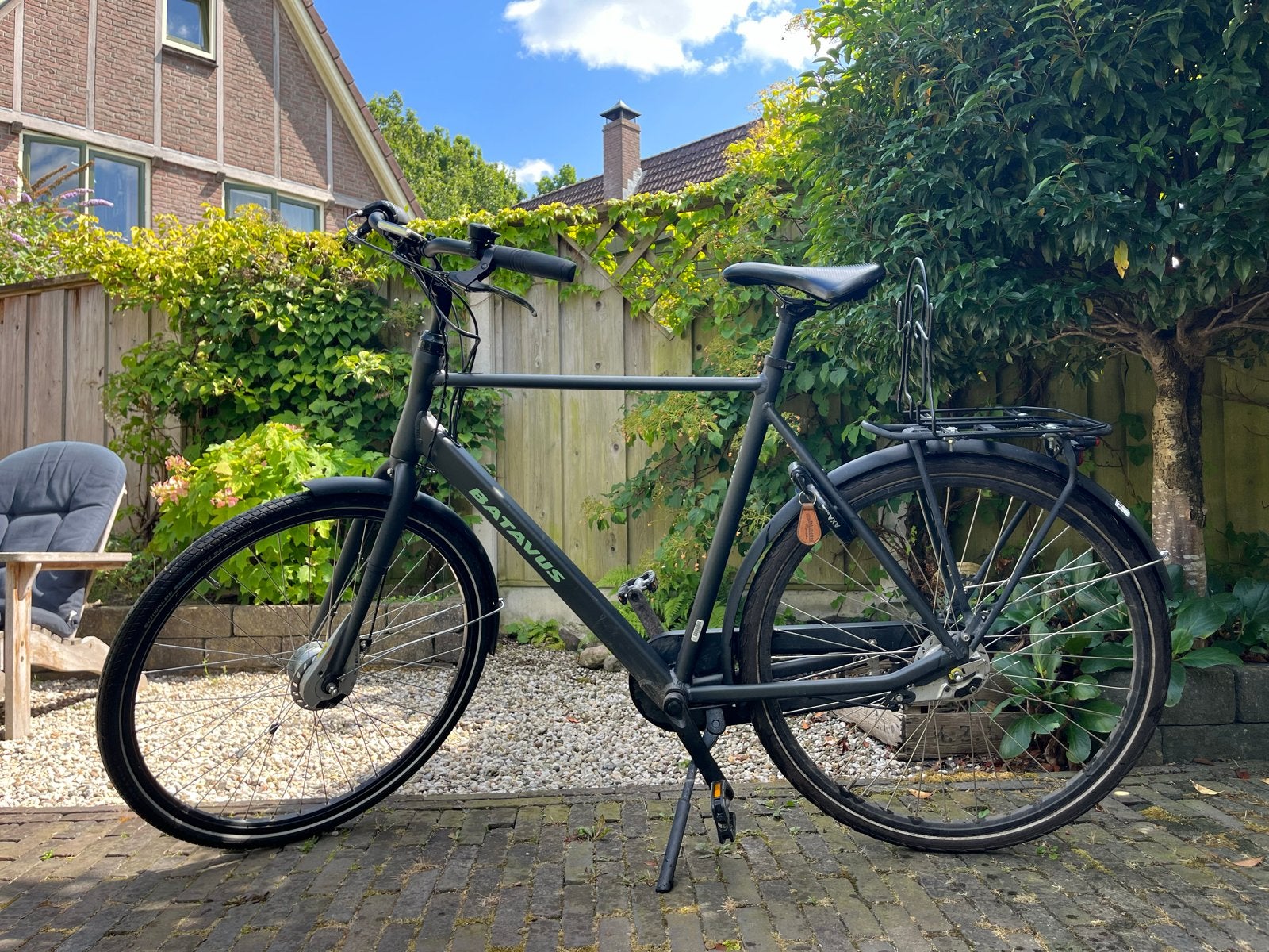 Batavus Fonk Herenfiets - Zo goed als nieuw, Ophalen, Versnellingen, Batavus, Zo goed als nieuw