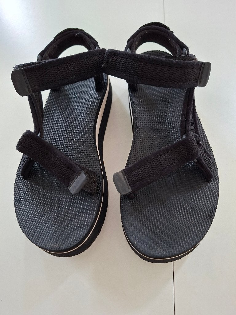 Teva sandalen zwart 40, Zwart, Teva, Gedragen, Sandalen of Muiltjes
