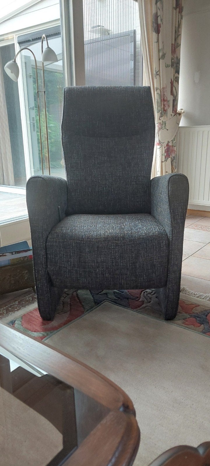 Fauteuil, Ophalen, Gebruikt, Minder dan 75 cm, Stof