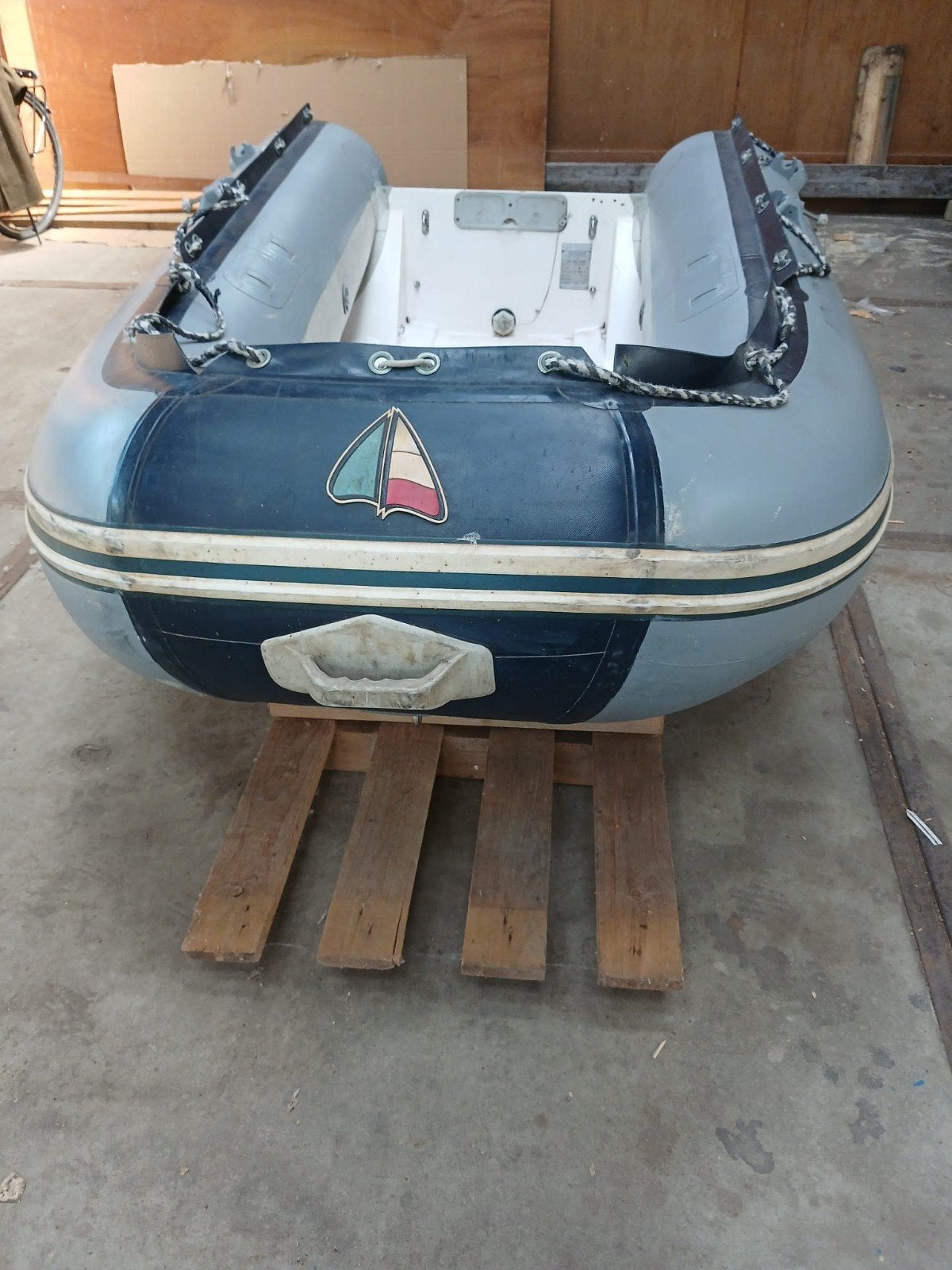 RIB Dragon Marine MX-240/0 RIB Rubberboot, Ophalen, Gebruikt, Buitenboordmotor, Aluminium