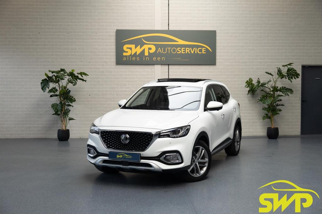 MG EHS 1.5 TGDI Luxury | PHEV | Pano | Navi | 360 Cam | Trek, Auto's, Gebruikt, 4 cilinders, Wit, Plug-in hybride