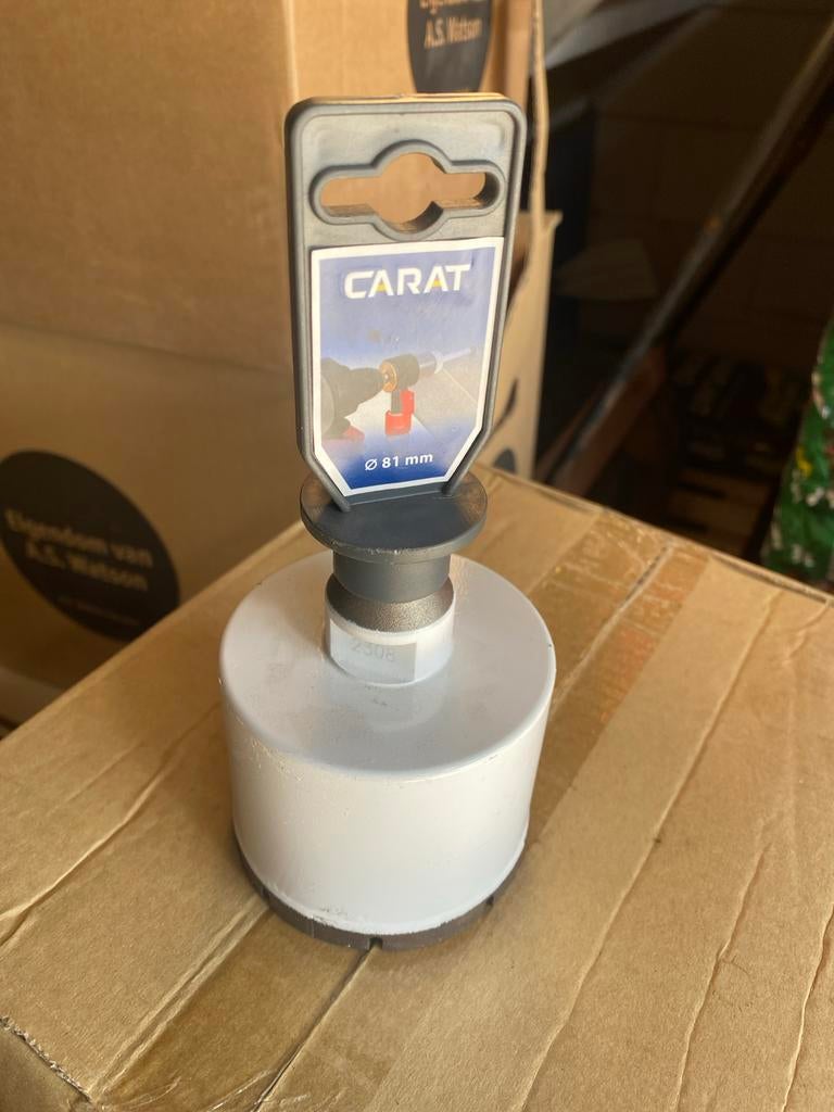 Carat diamantboor Ø 81 mm, Onbekend, Nieuw, Ophalen of Verzenden, Onbekend