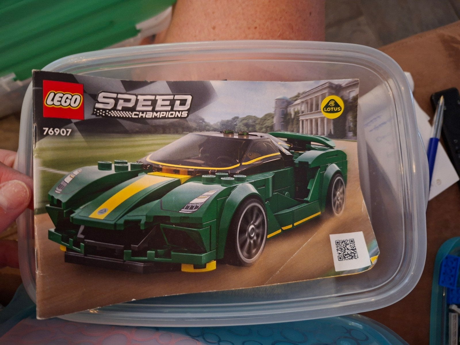 LEGO Speed Champions 76907 Lotus Evija, Ophalen of Verzenden, Zo goed als nieuw