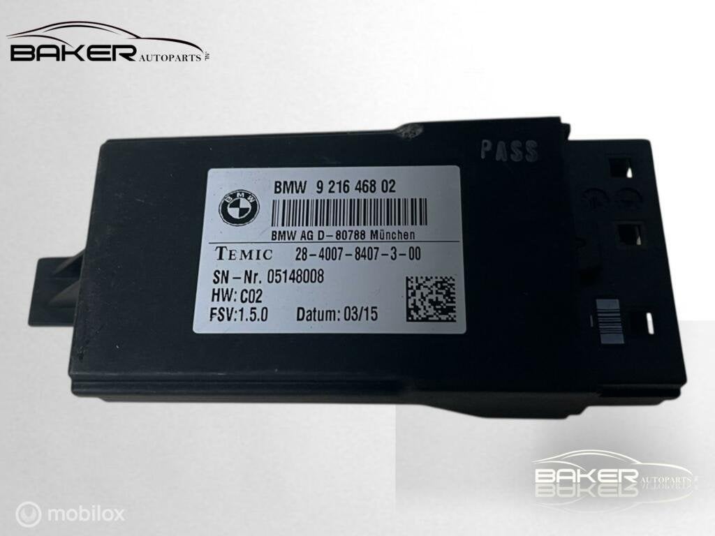 Stoelmodule BMW 3-serie F30 F31 ('12-'15) 921646802, Gebruikt, Ophalen of Verzenden, BMW, BMW