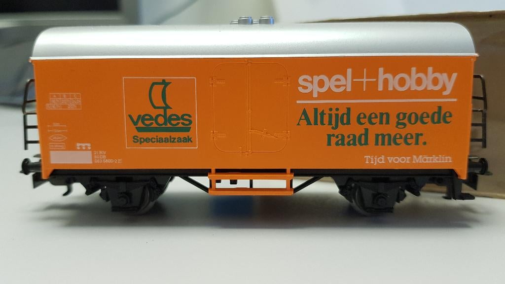 Märklin 4535 NS-NL Vedes spel+hobby wagon, Wisselstroom, Ophalen of Verzenden, NS, Märklin