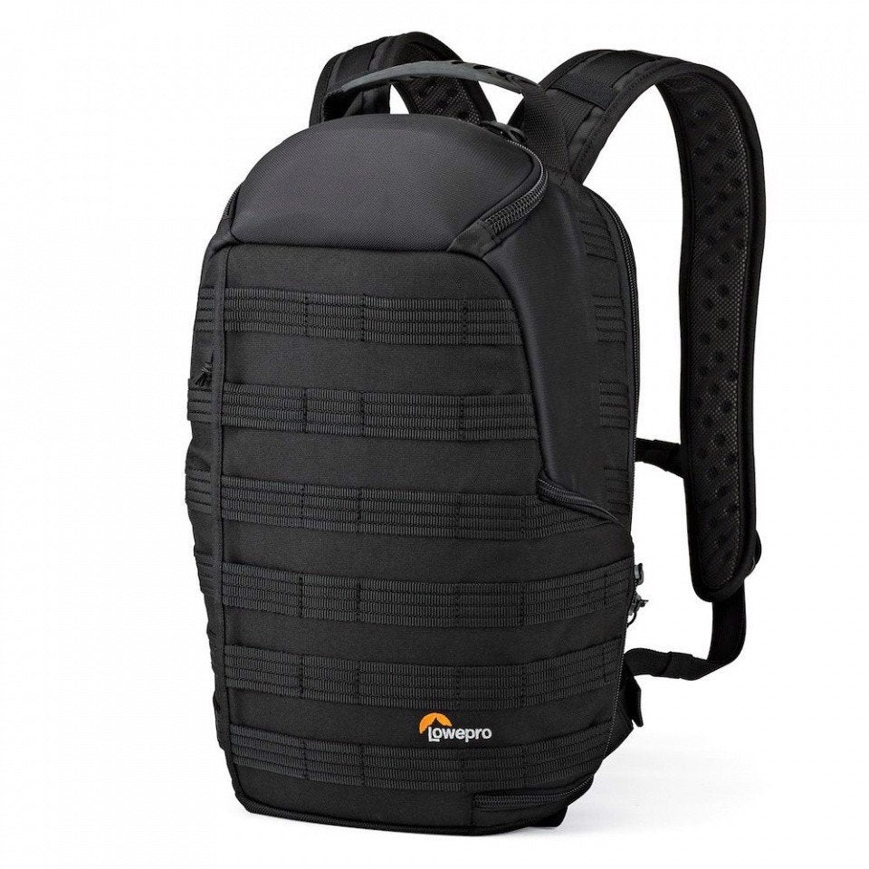 LowePro - ProTactic BP 250 AW (+ ruimte voor een laptop), Rugtas, Ophalen of Verzenden, Waterafstotend, Zwart