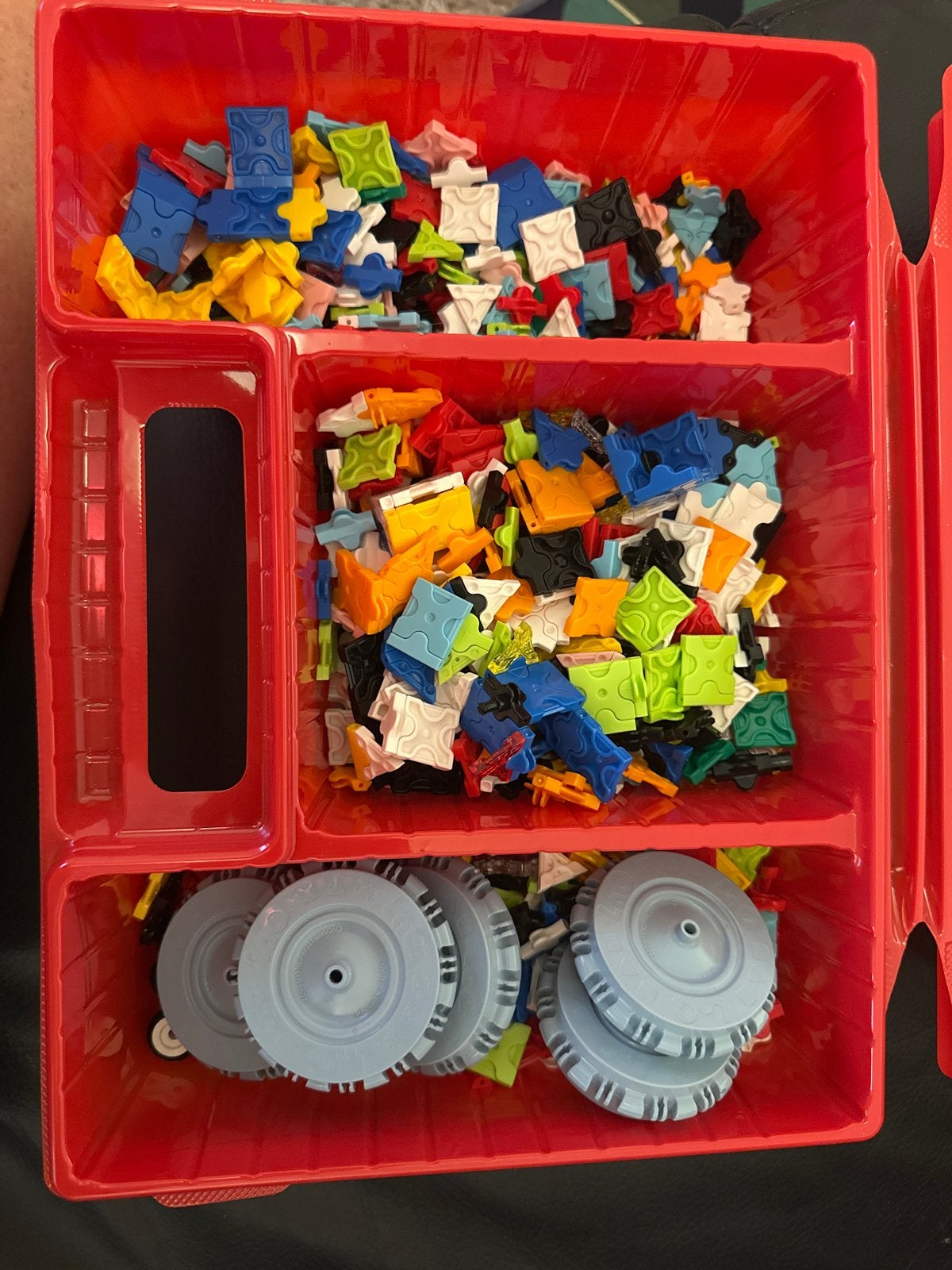LaQ Bonus Set Bouwblokken met wielen en instructieboekje, Kinderen en Baby's, Ophalen, Gebruikt, Overige merken