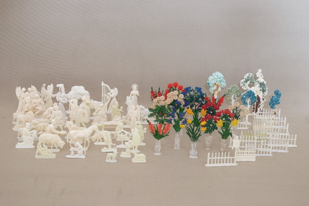 Figuren jaren 50  Wagners Margarine en Ei-fein  vintage, Ophalen of Verzenden, Gebruikt