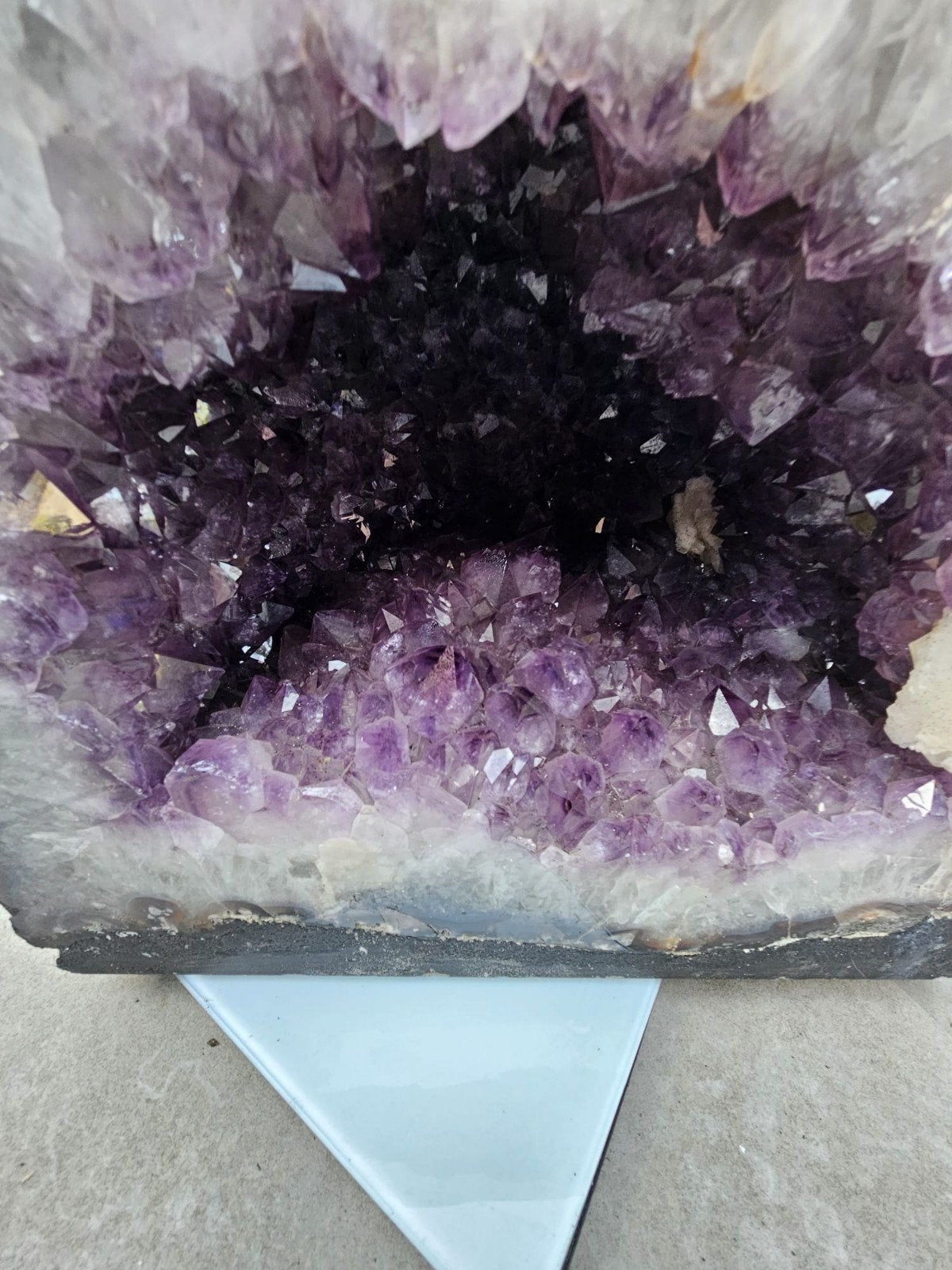 prachtige grote amethist geode/kristallengrot-55 kilo, Verzamelen, Ophalen