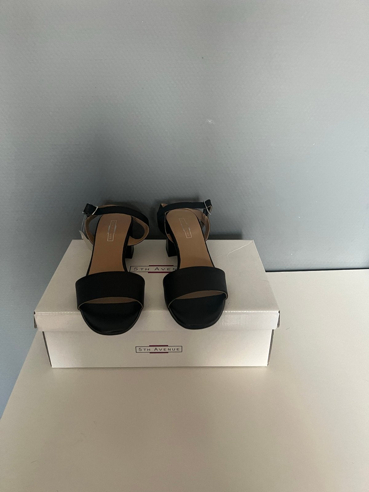 Nieuwe 5th Avenue Zwarte Sandal-, Kleding | Dames, Schoenen, Ophalen of Verzenden, Nieuw, Zwart, Sandalen of Muiltjes