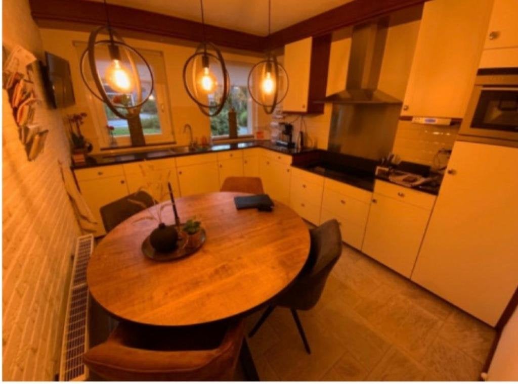 Keuken, Huis en Inrichting, Keuken | Complete keukens, Gebruikt, Wit, Hoekkeuken, Graniet of Steen