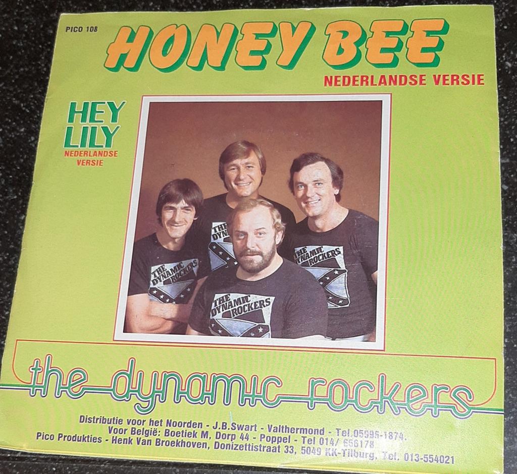 The Dynamic Rockers honey bee, 7 inch, Single, Ophalen of Verzenden, Zo goed als nieuw