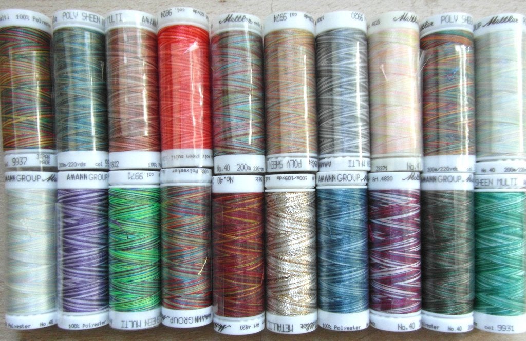 Mettler Poly Sheen Multi borduurgaren, Ophalen of Verzenden, Nieuw, Borduurgaren of Zijde